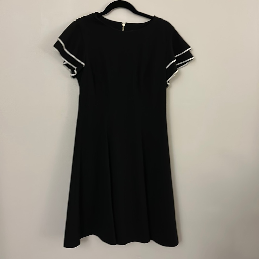 Black and white Tommy Hilfiger short sleeve dress